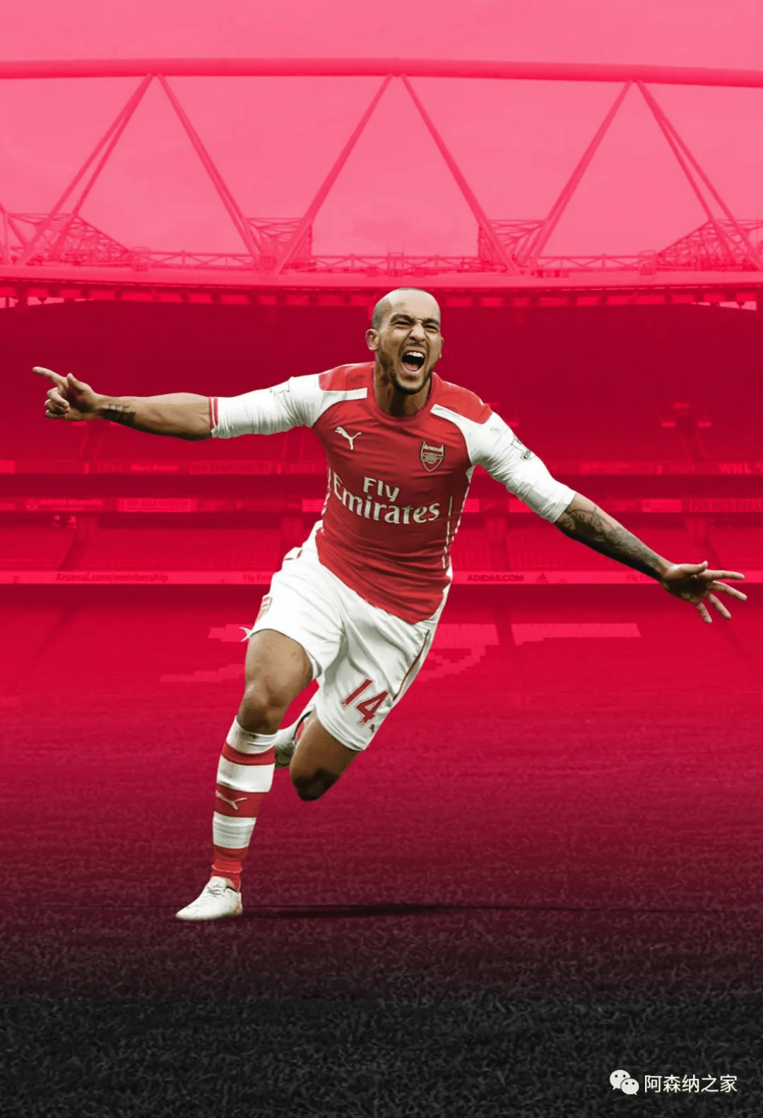 阿森纳之家沃尔科特壁纸分享
