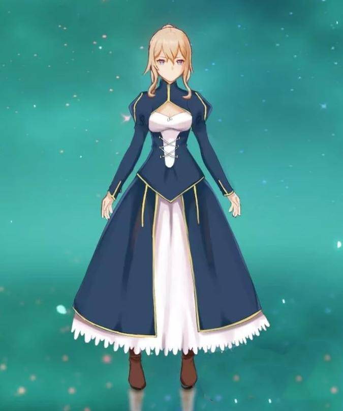 原神蒲公英骑士穿saber衣服无违和感该叫团长还是呆毛王