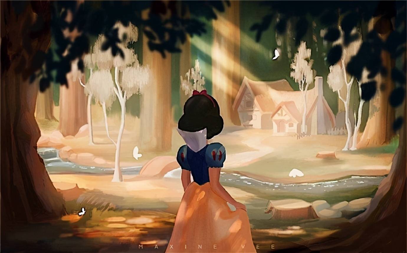 图片[6]-不看脸哪位迪士尼公主更美？看看她们的背影，艾莎女王太帅了-魔性次元
