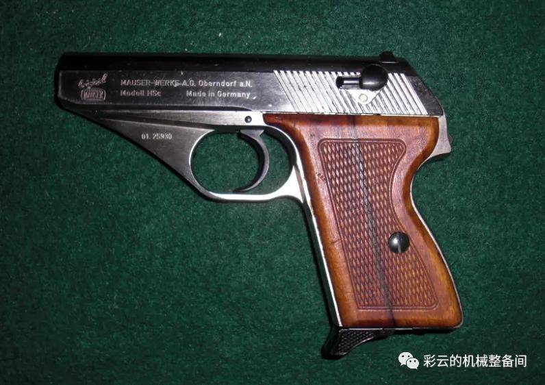 原创双动击发的毛瑟hsc手枪,生产序列号为何从700001开始?