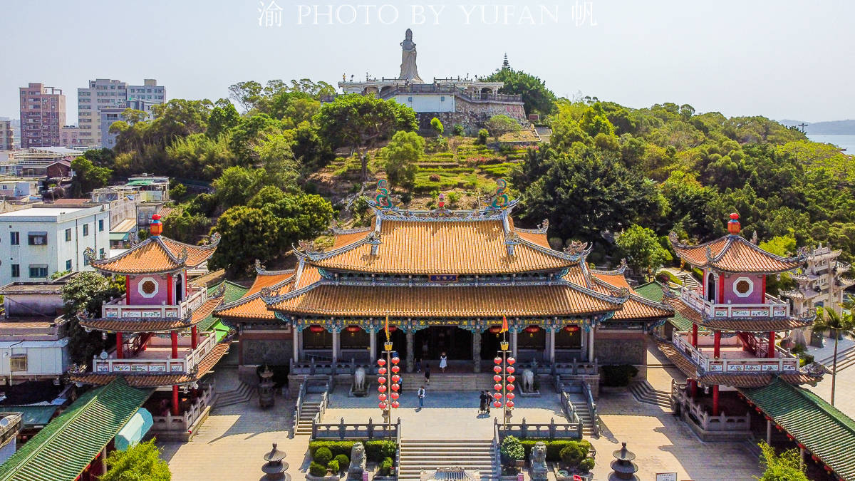 全球最大的妈祖石像,重达1000吨,已成汕尾标志建筑