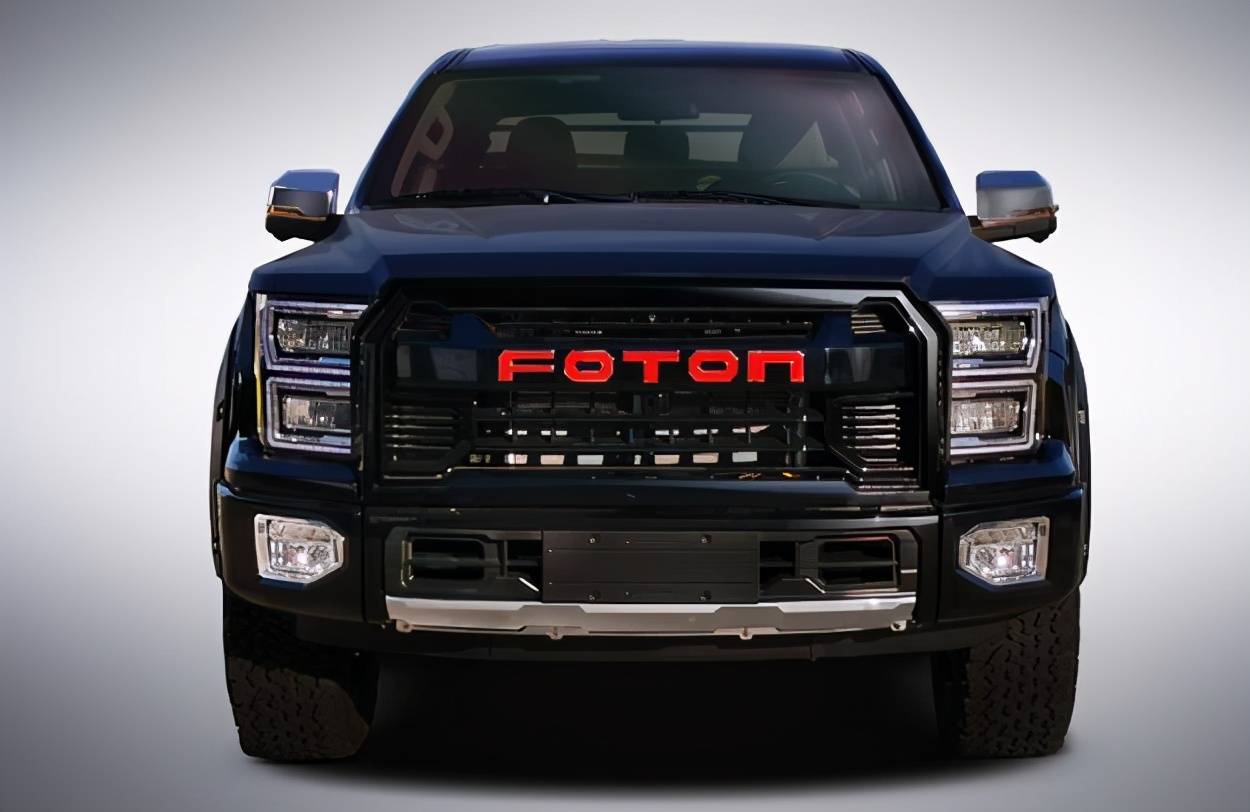 长城的全尺寸皮卡算什么看看福田的翻版猛禽38t动力