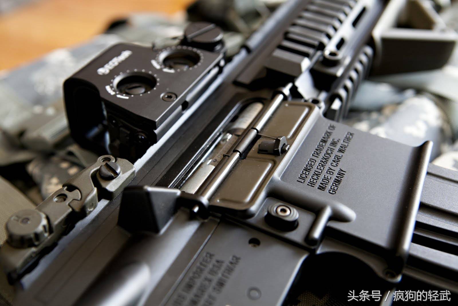 hk416突击步枪消音图片