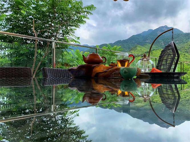 北京密云白龙潭得闲小筑民宿星空下烧烤自助108一位还不接散客