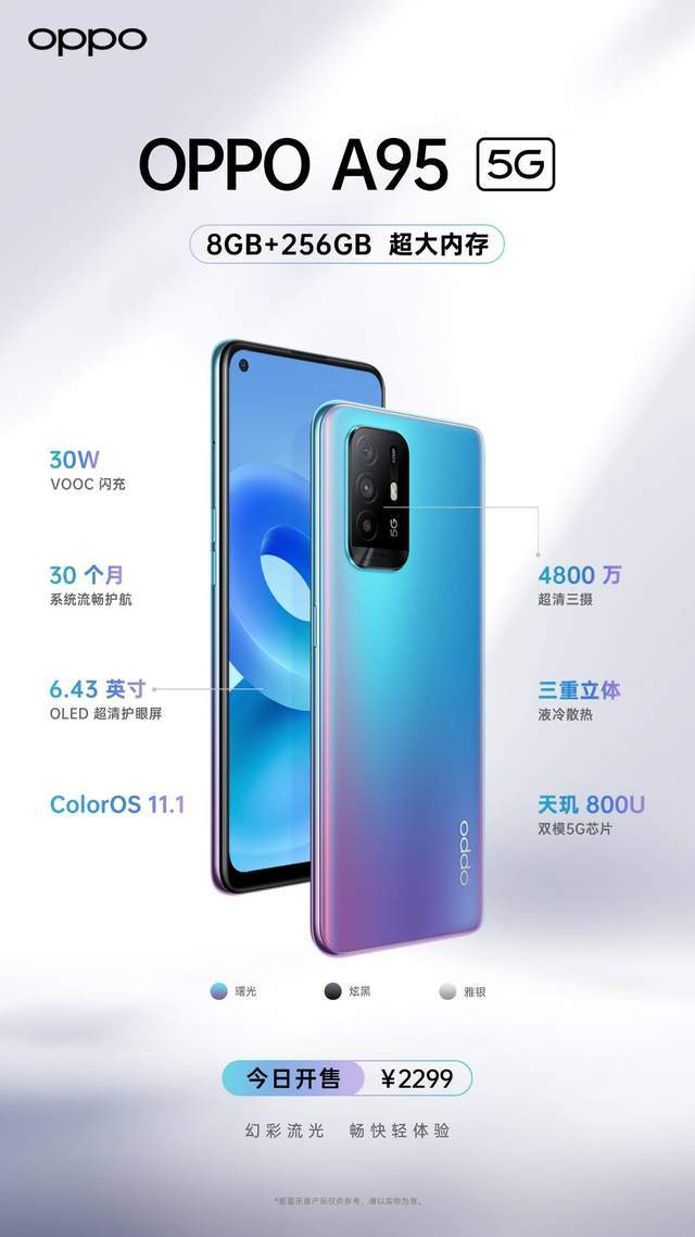 这配置堪称豪华!现在入手oppo a95,还有666元游戏大礼包赠送