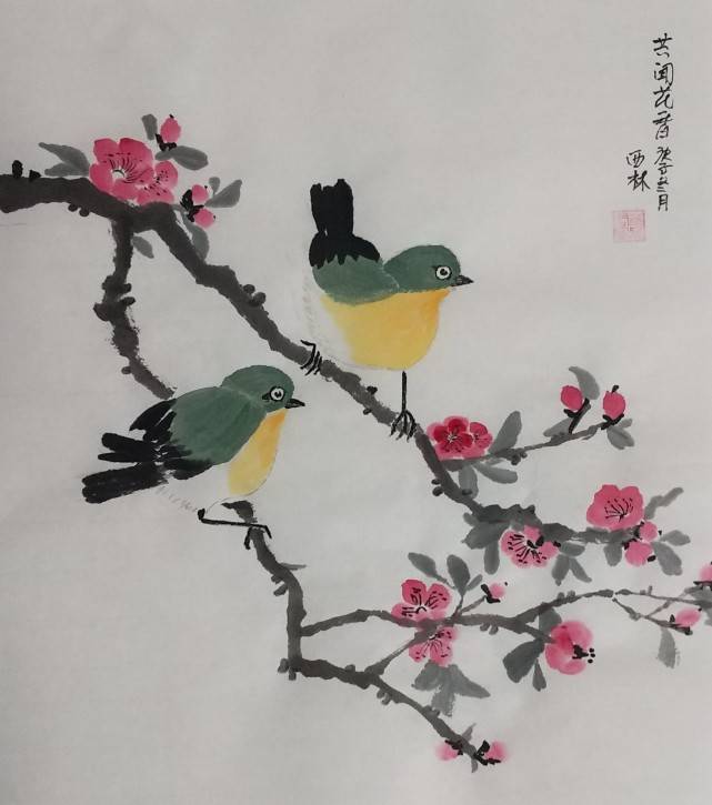 董雅君国画作品赏析