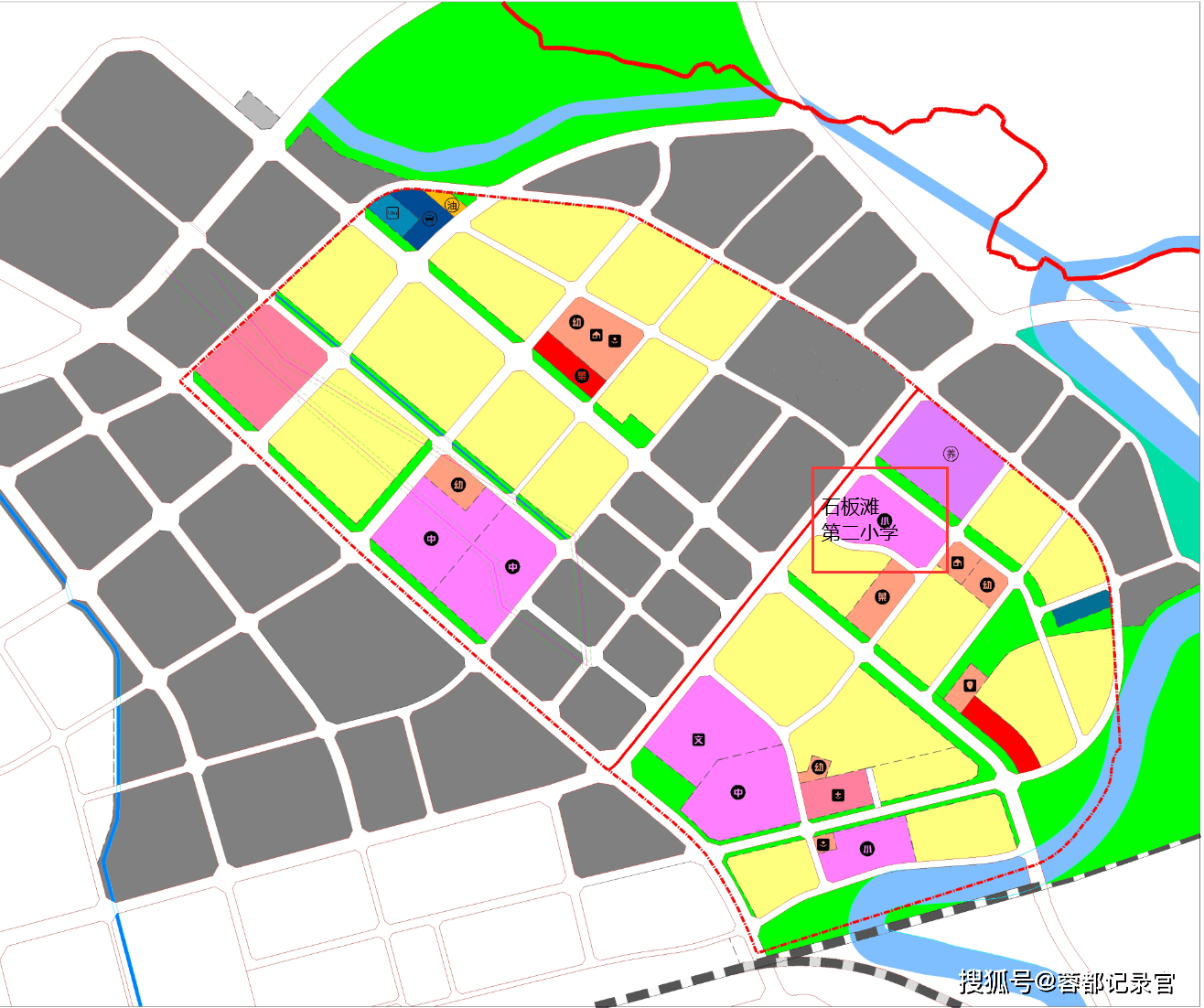 新都区石板滩镇地图图片