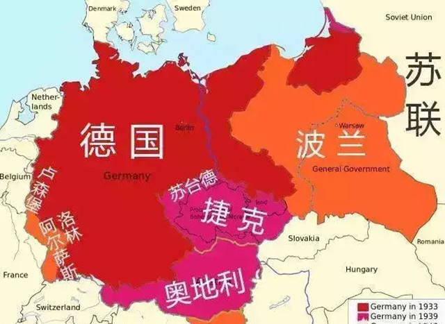 二战瓜分波兰地图图片