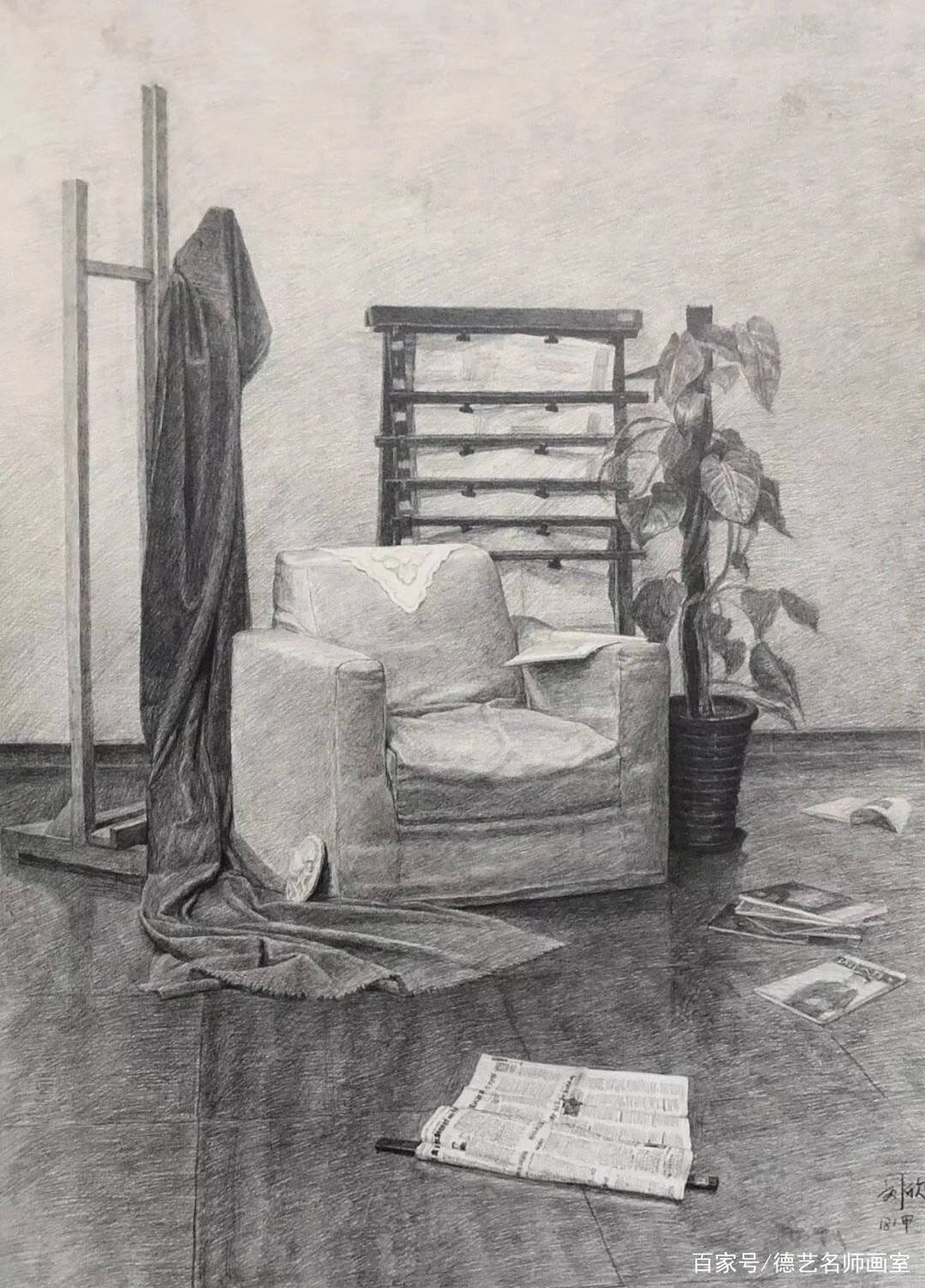 素描不仅要会画还要学会看