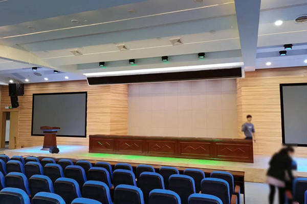 爵士龙k系列音箱应用于湖北汉江师范学院多功能报告厅_专业