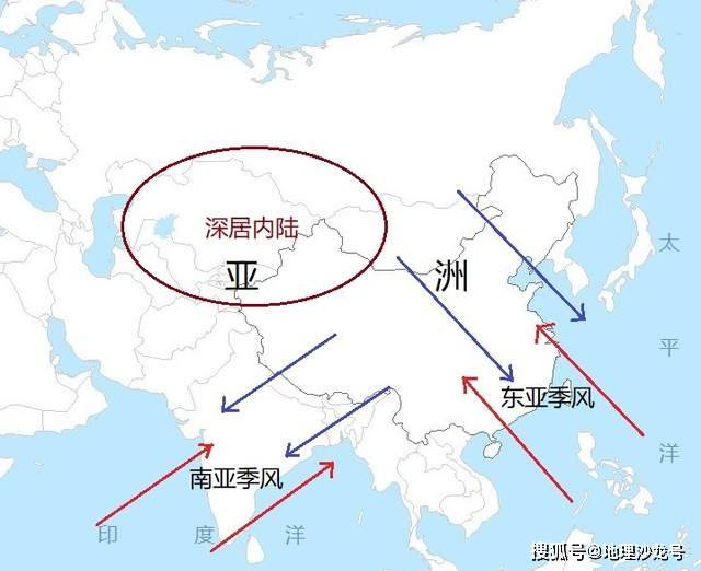 影响|世界上最大的季风区，不仅仅包括东亚、东南亚和南亚地区