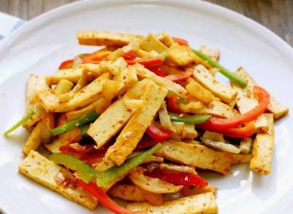 精选美食孜然炒豆干虎皮鹌鹑蛋冬菇牛腩煲香菇炒大白菜