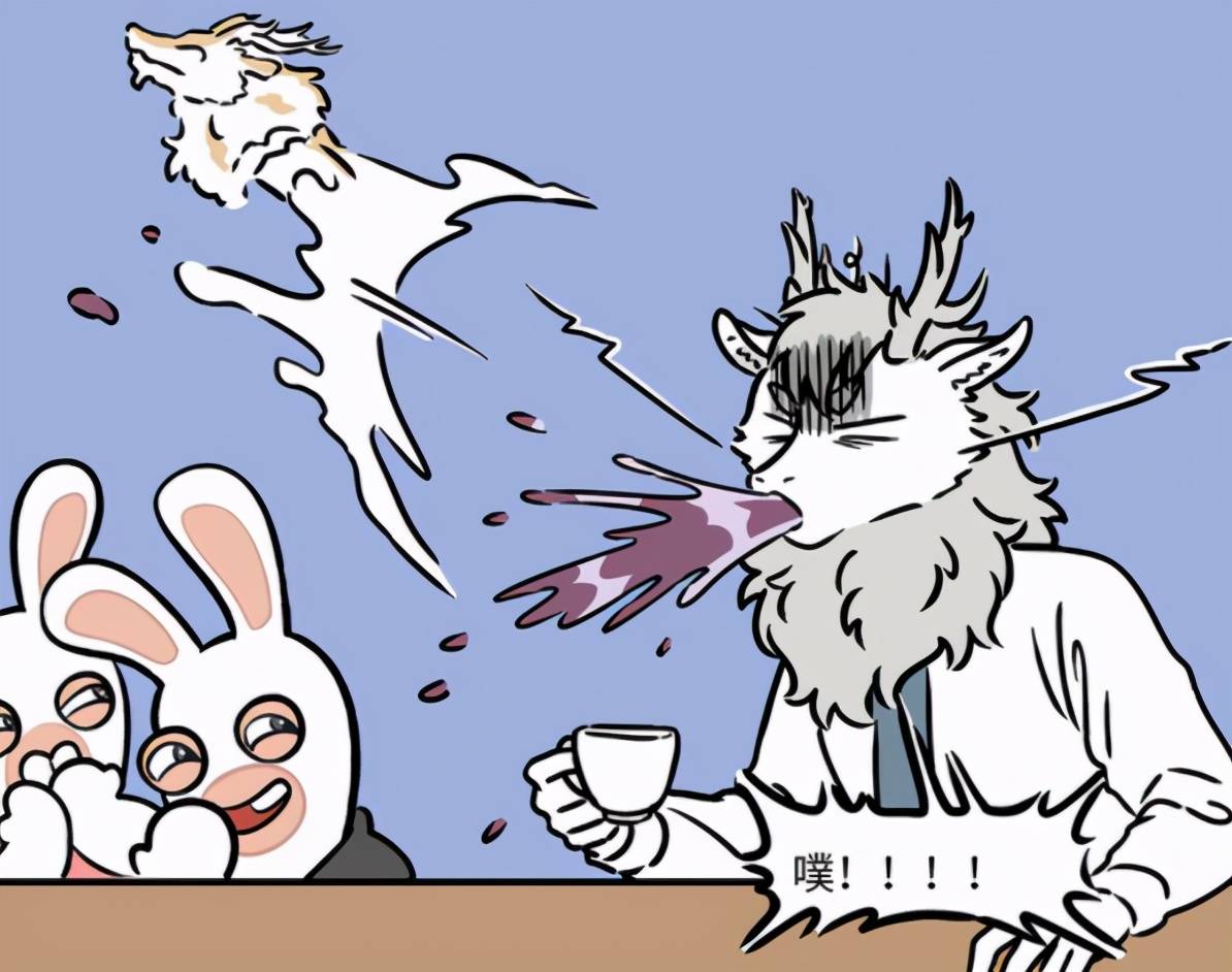 图片[4]-疯狂兔子客串非人哉，去杨戬咖啡店打工，哮天和他们挺配啊-魔性次元