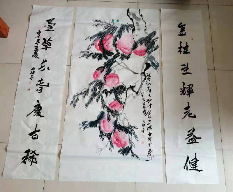 安子茶画缘分如茶越陈越香