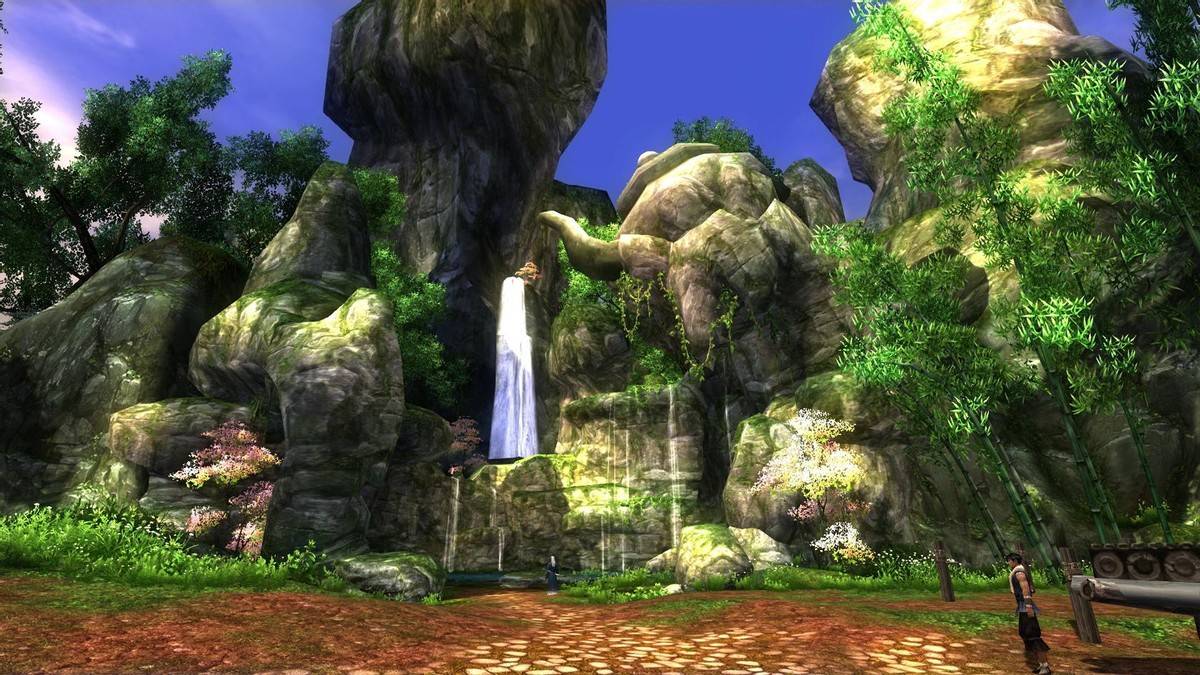 剑网三怀旧服稻香村回归最早的稻香村没有骑着老鹰看风景