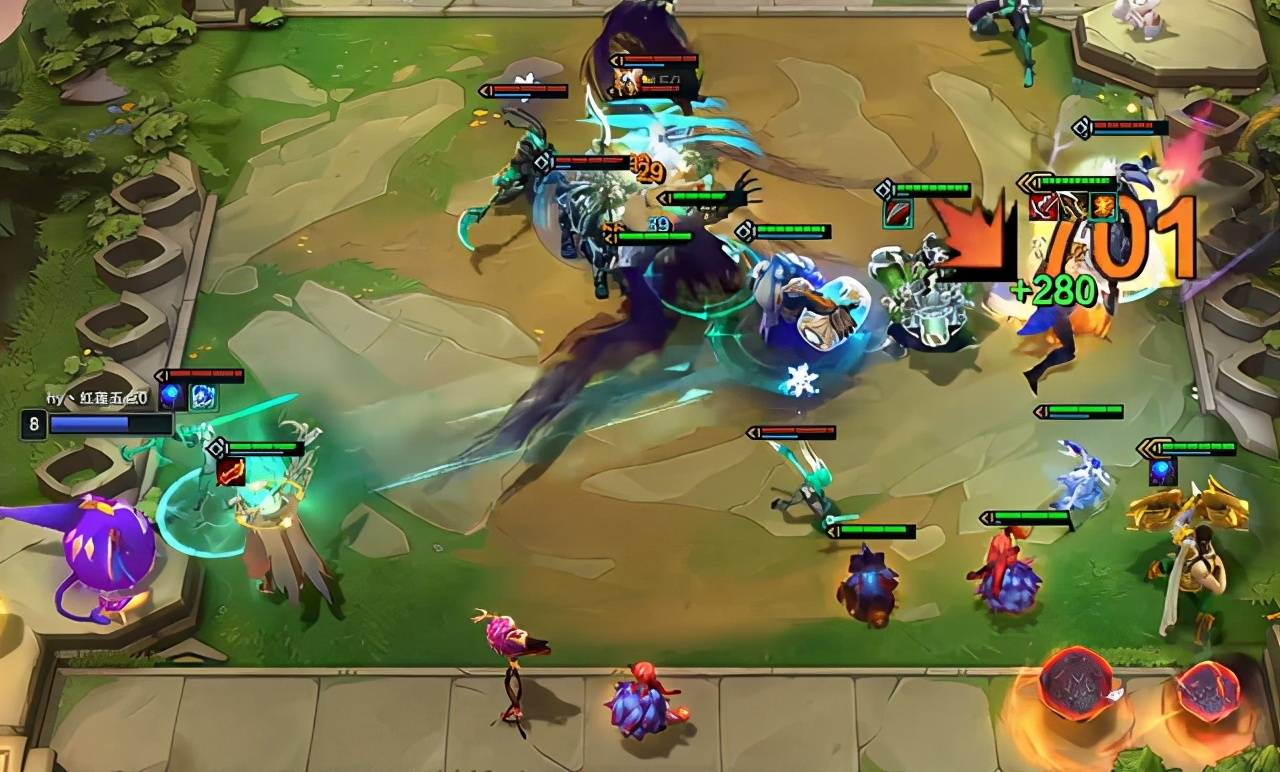 云顶之弈:s5"劲夫"再度崛起!红莲直播间上演真正的:一拳超人_阵容