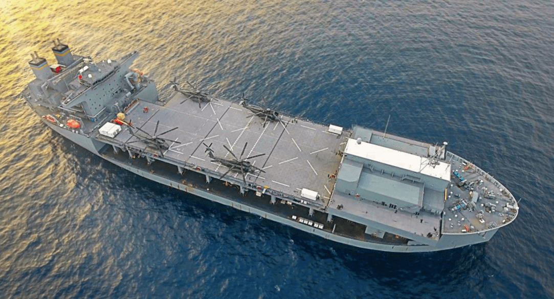 原创浅析美军米格尔基思号远征海上基地