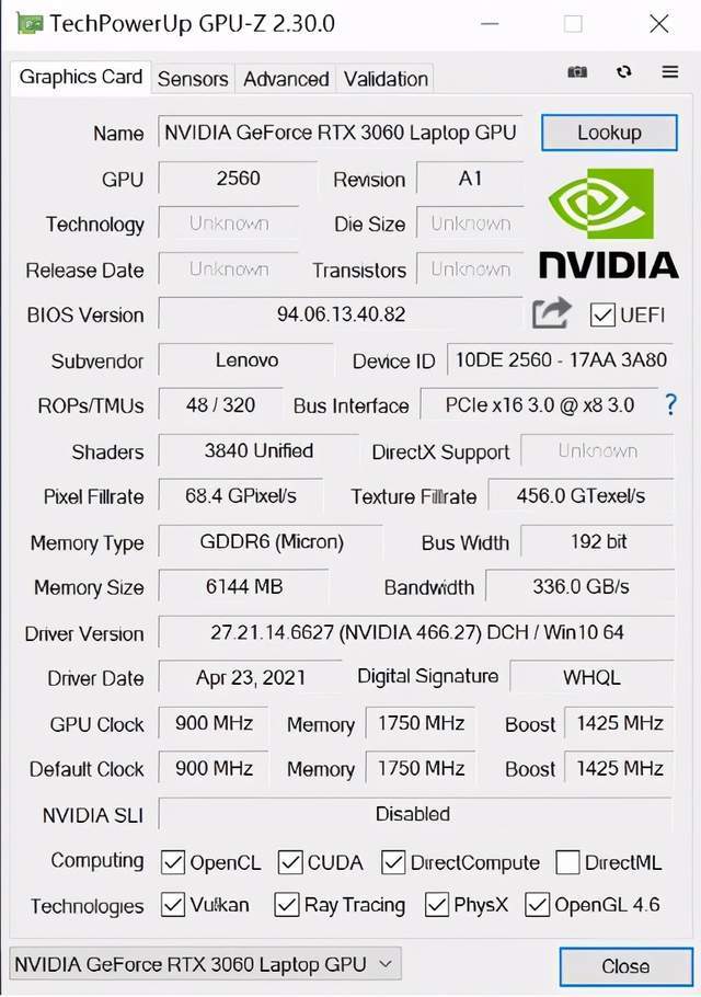 Boost|满功耗 RTX 3060 笔记本 GPU 表现如何？拯救者 R9000P 实测