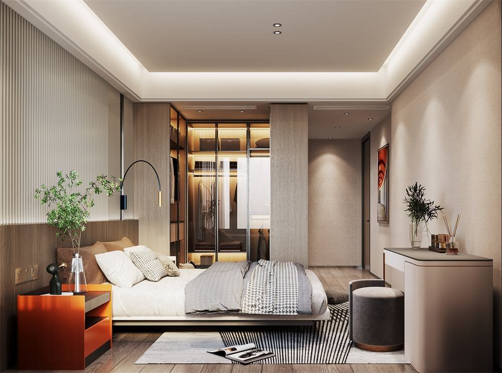 中兴和园中兴和府143㎡四房现代风井然有序遇见生活更多可能