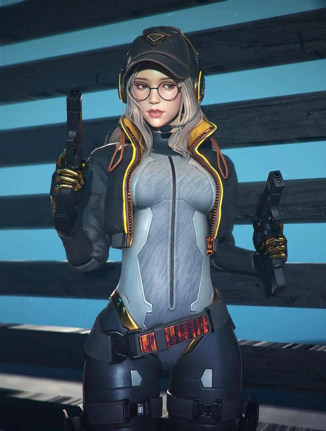 混合风格御姐来袭,为你驱散假期综合症!