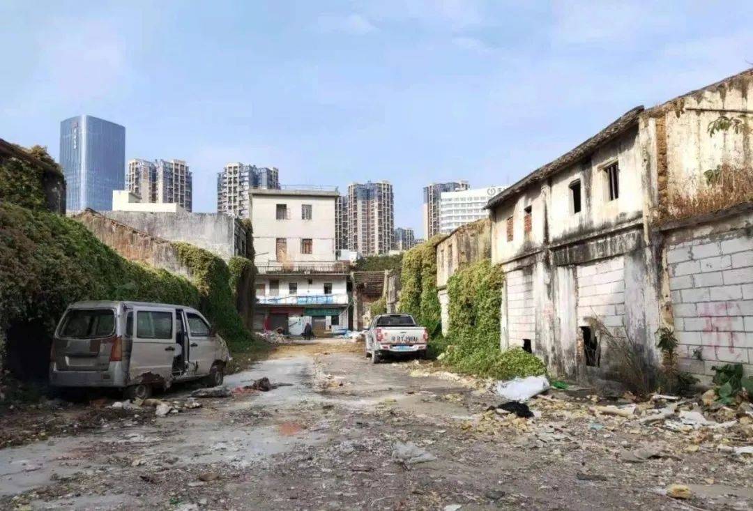 龙岗区横岗街道松柏社区老街旧改世贸