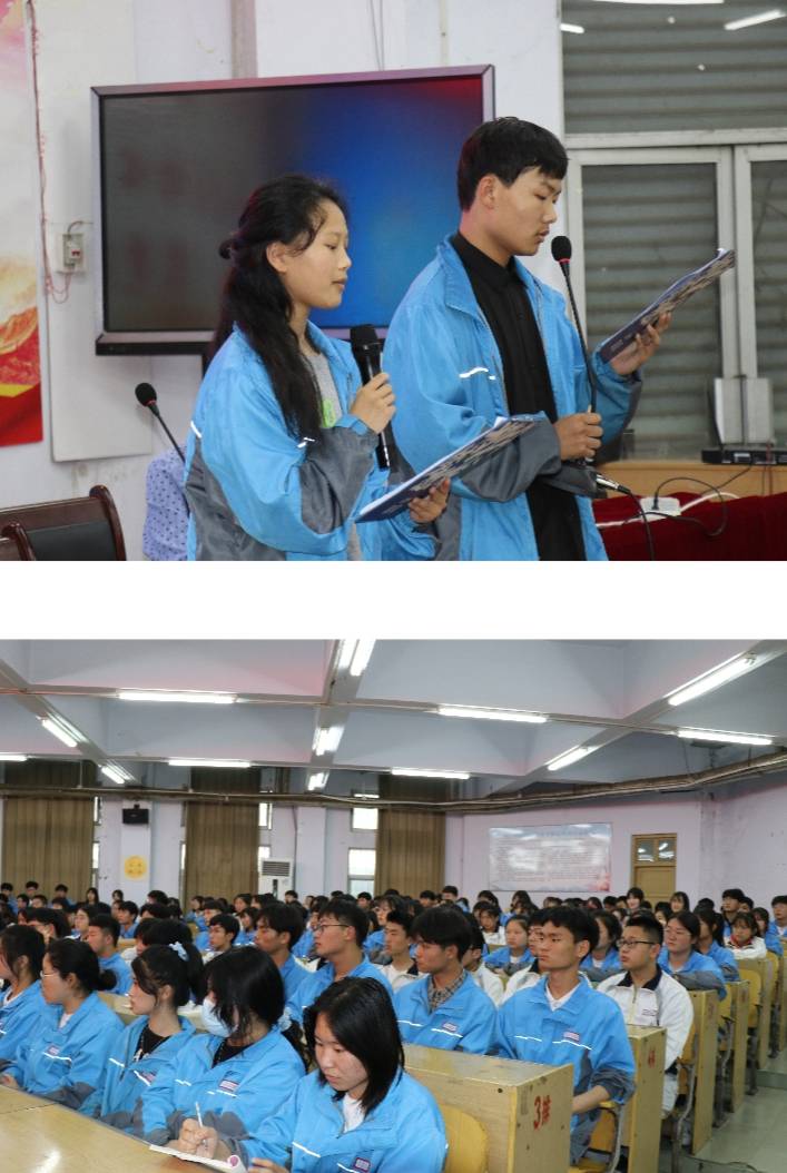 原创商丘市四高举行学党史见行动俄语诗歌朗诵会
