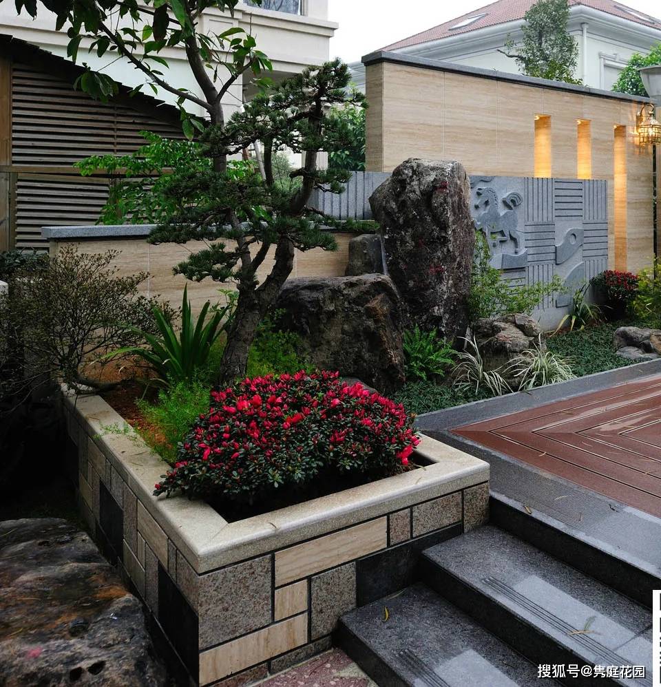 现代日式混搭小院,没想到这么舒适!_庭院