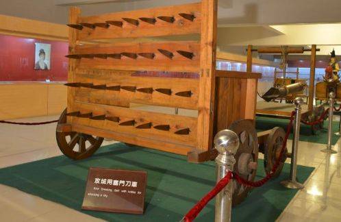 塞门刀车,古代守城必备兵器,常备却不常用,一旦使用意味城破_武器