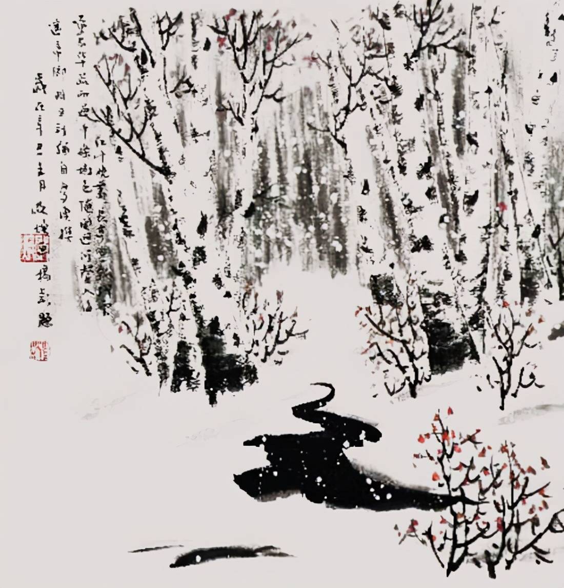 当代实力派画家姜启焕厚重浑穆纵横苍劲