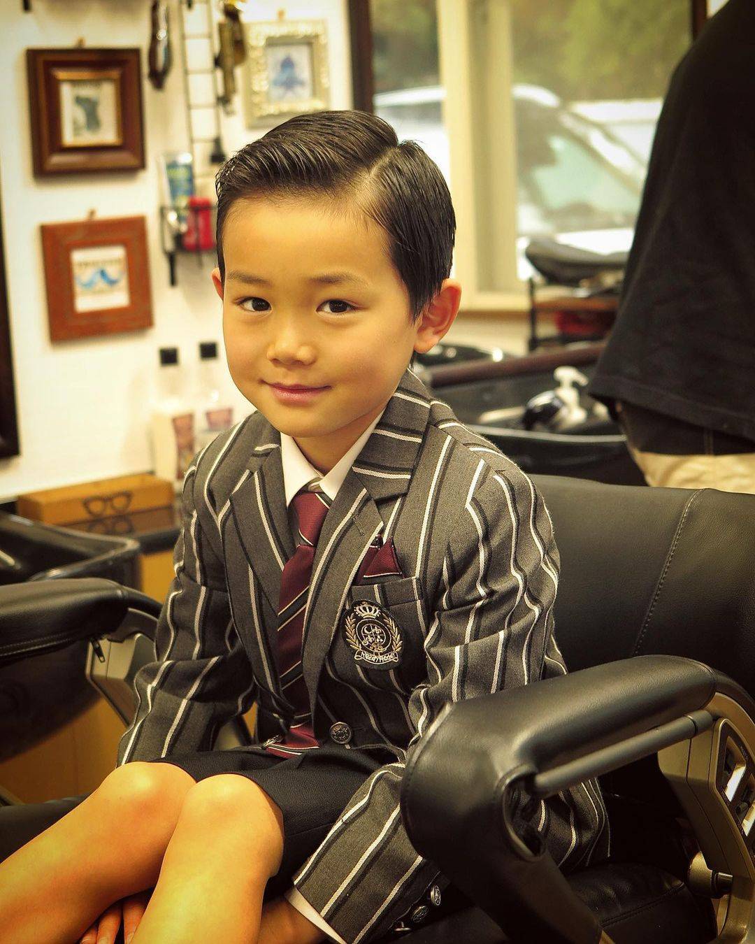 10岁潮童发型 小男生图片
