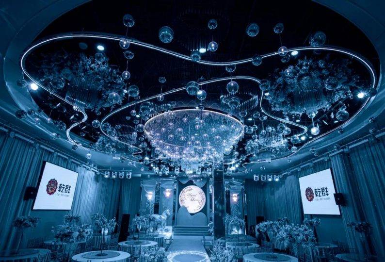 婚礼堂发布3大宴会厅淮安乾群宴会酒店简介