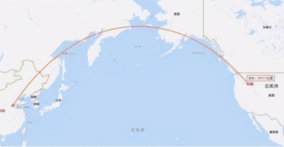上海飞往美国的航班,为何不直接抄近道横跨太平洋,反而绕道飞?_飞机的
