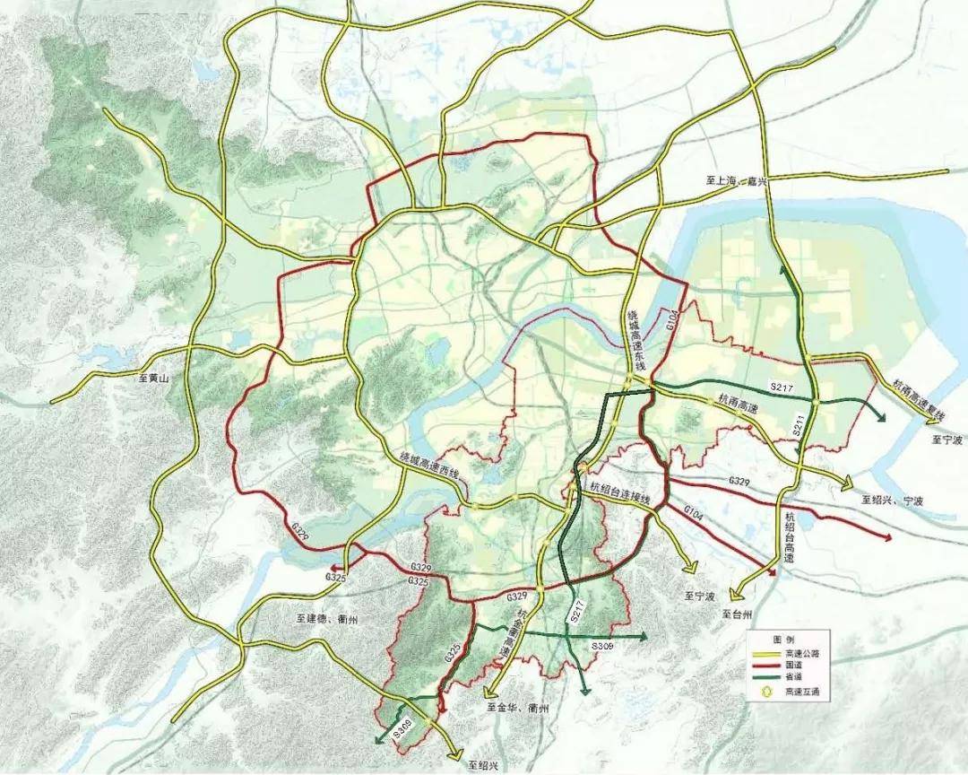 杭州蕭山區十四五綜合交通規劃意見稿發佈,涉及地鐵,道路,機場等.