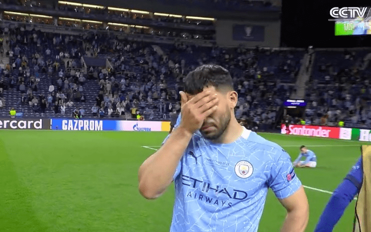 切尔西10绝杀曼城夺冠瓜迪奥拉自乱阵脚阿奎罗丁丁痛哭