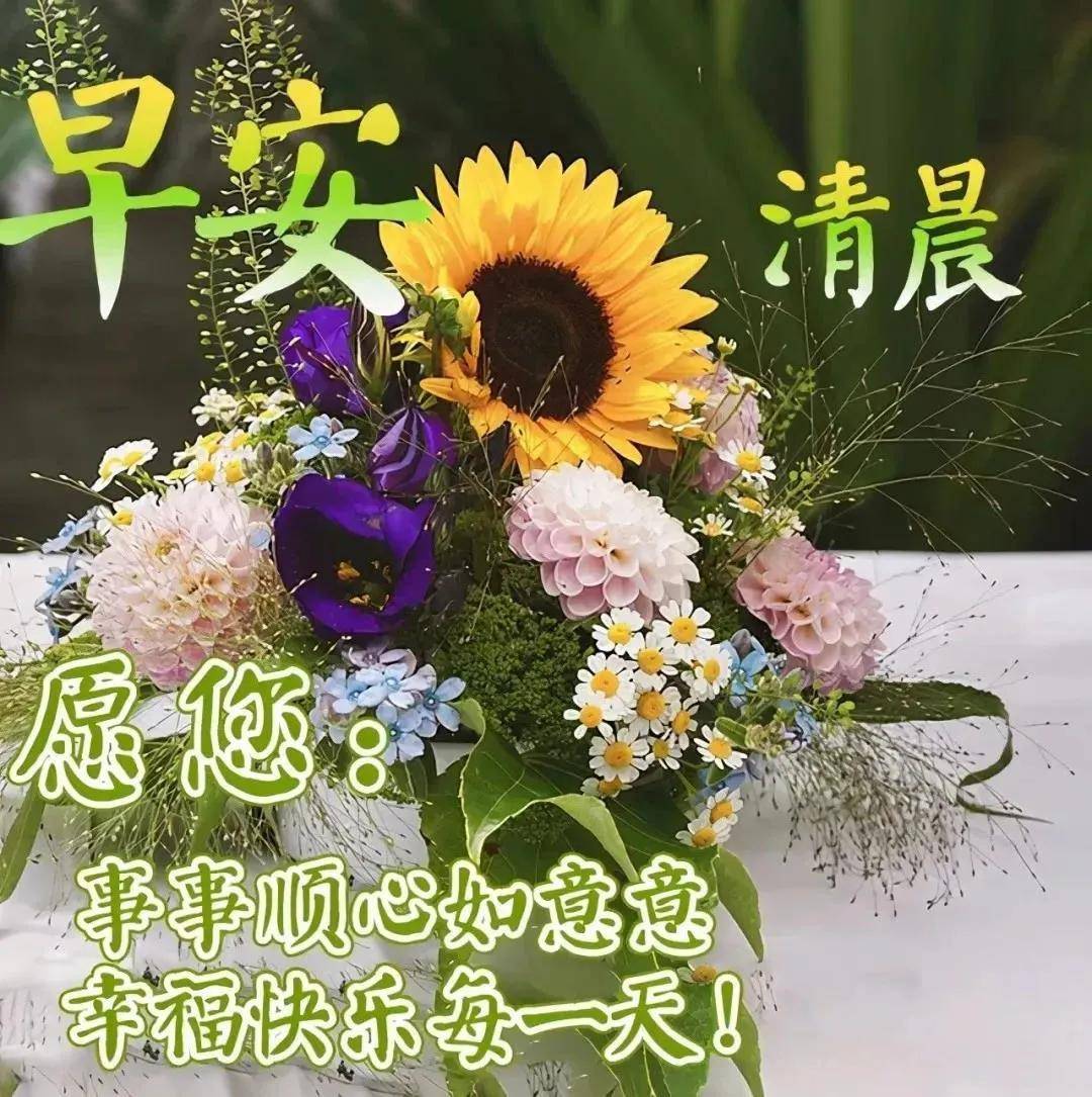 6張創意好看的夏日早安早上好圖片帶祝福語 免打字朋友圈早安問候祝福