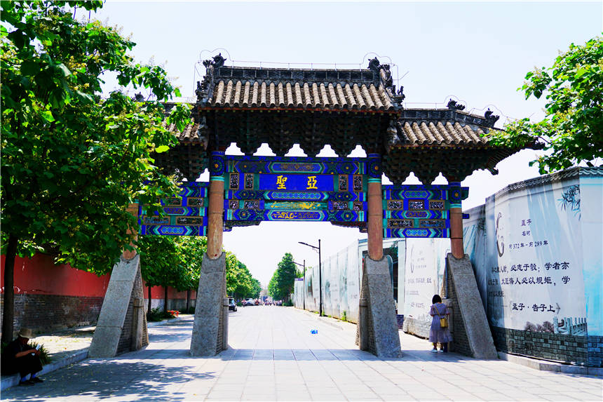 原创山东邹城的孟府孟庙经历38次重建建筑雄伟是古建筑的代表