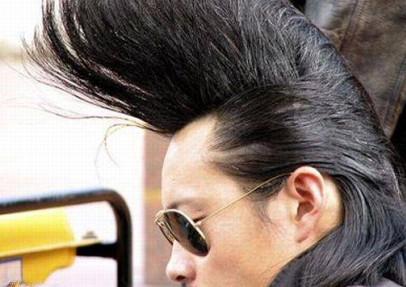 日系发型搞笑图片图片