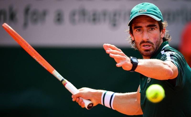 他64强以7:5,2:6,7:6,6:0摆平澳大利亚杜克沃斯(james duckworth)