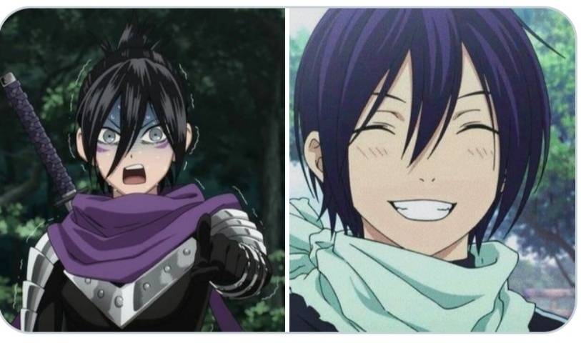 动漫撞脸角色艾玛和翔阳仿佛兄妹染个头发就不认识了