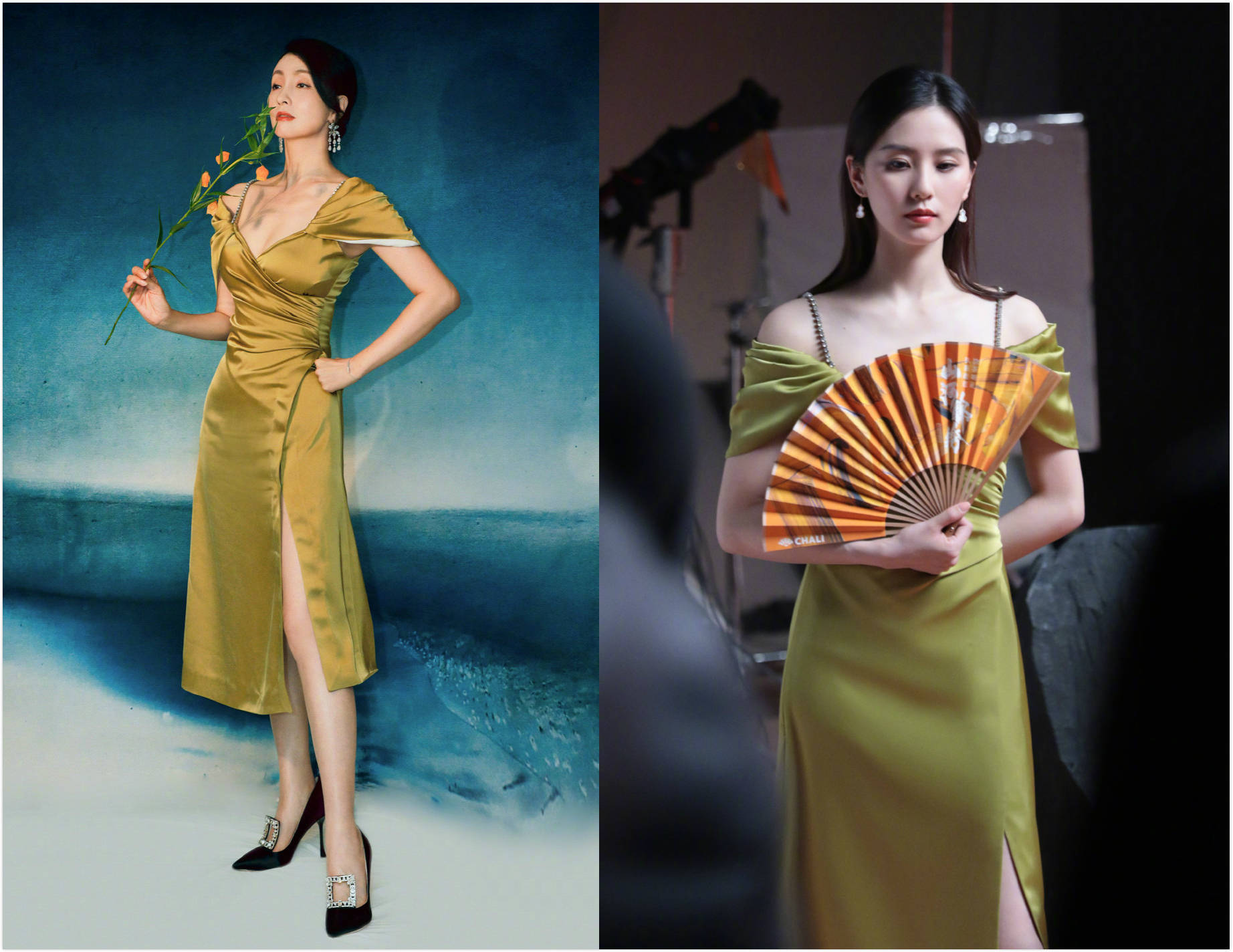 都说撞衫不可怕谁丑谁尴尬可王鸥撞上倪妮真是难分胜负啊