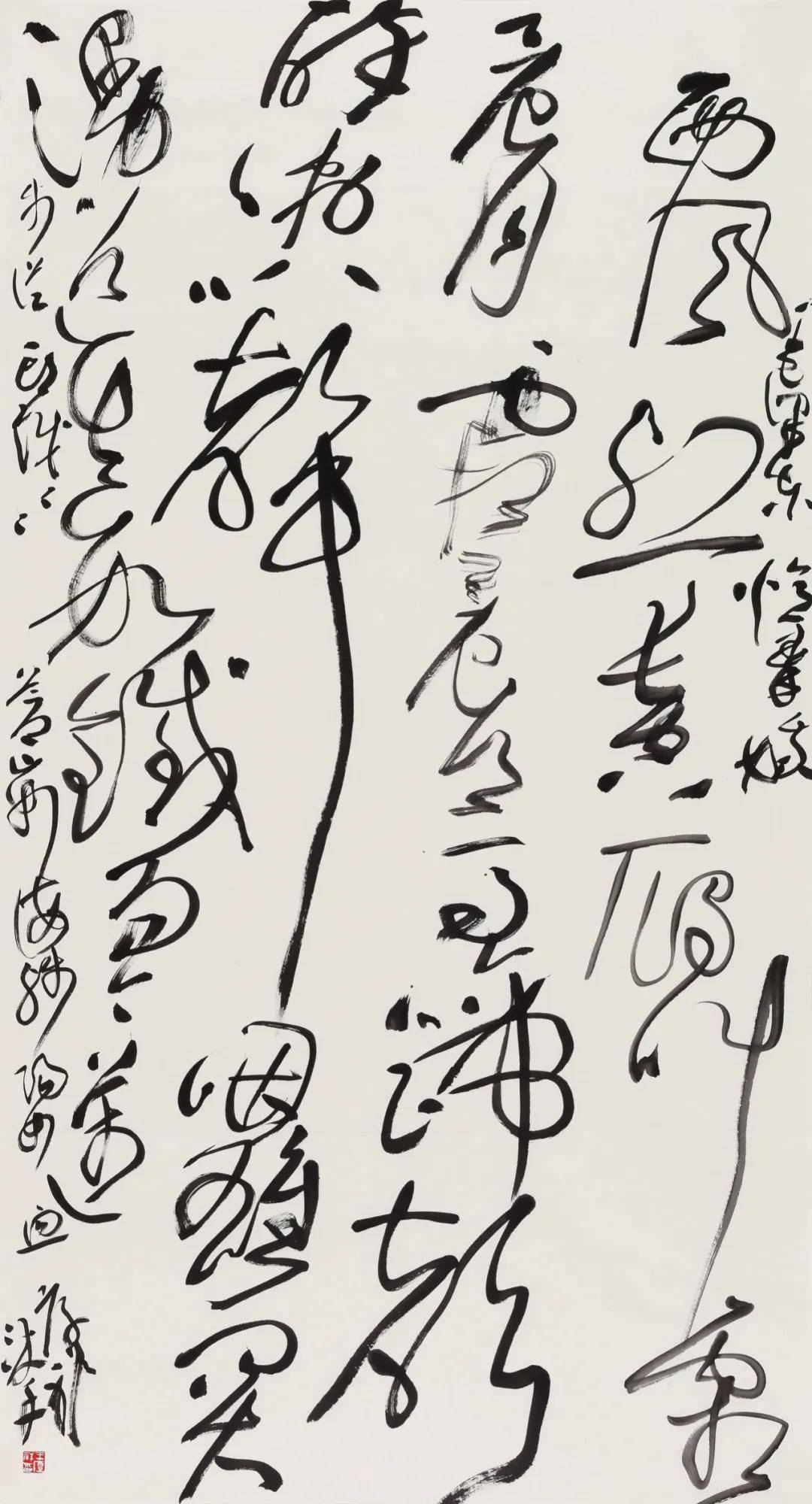 些书法名家的作品,是真心看不懂,欣赏千秋伟业主题作品展之三_王厚祥
