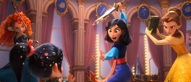 图片[2]-迪士尼公主们的战斗力如何？艾莎女王魔法强大，木兰也是身经百战-金错刀_词牌名