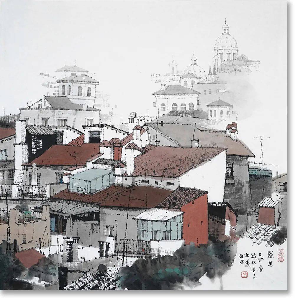 刘建丹青追梦水墨本色中国当代书画名家个人云展览