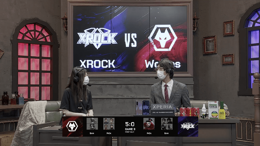 密码机|第五人格2021IVL夏季赛常规赛 Wolves vs XROCK 第三局