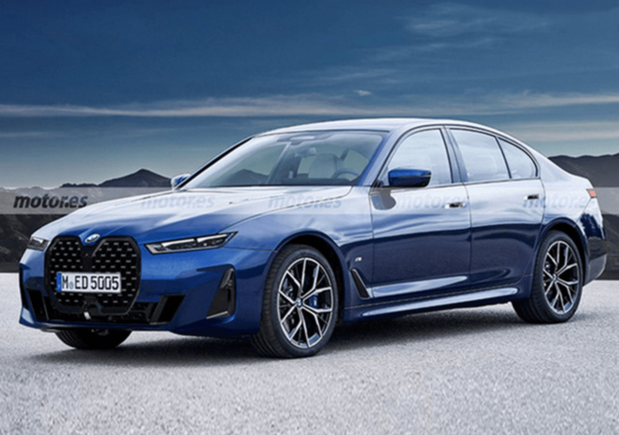 全新一代宝马5系渲染图曝光4系同款大尺寸格栅尾部神似8系