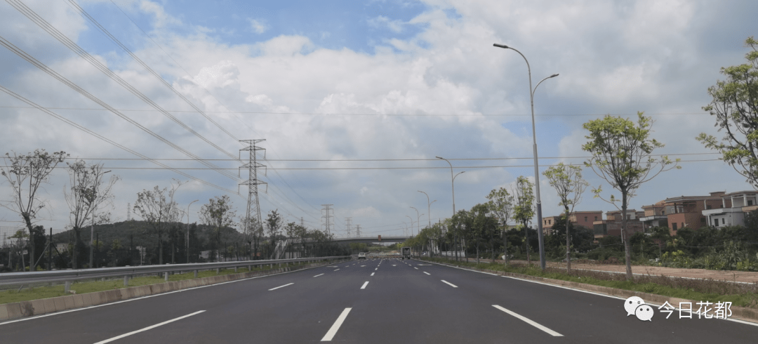 红棉大道南段作为花都西部片区南北走向的交通大动脉组成部分,道路