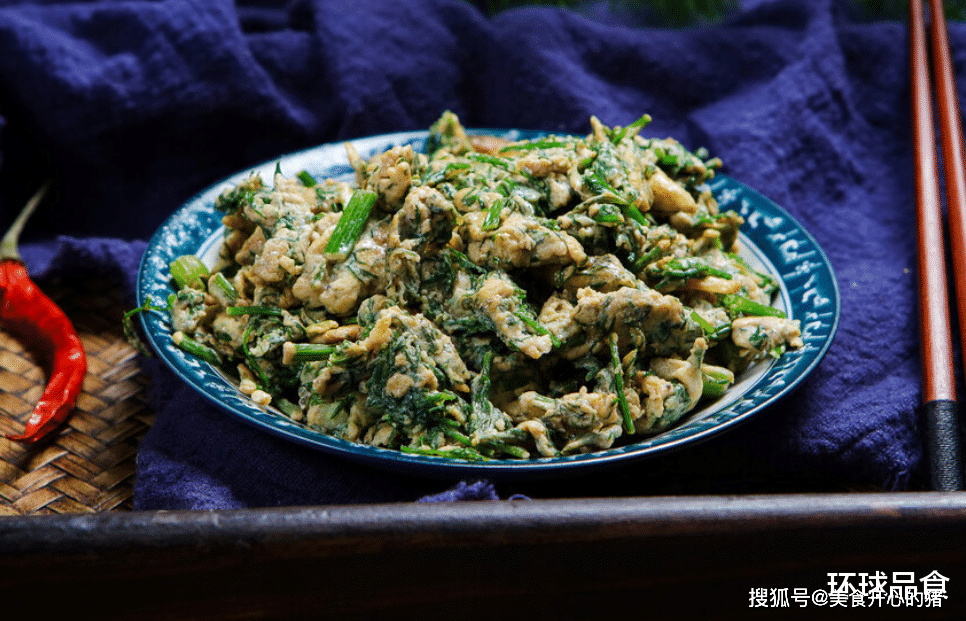 茴香炒鸡蛋 来自搜狐网