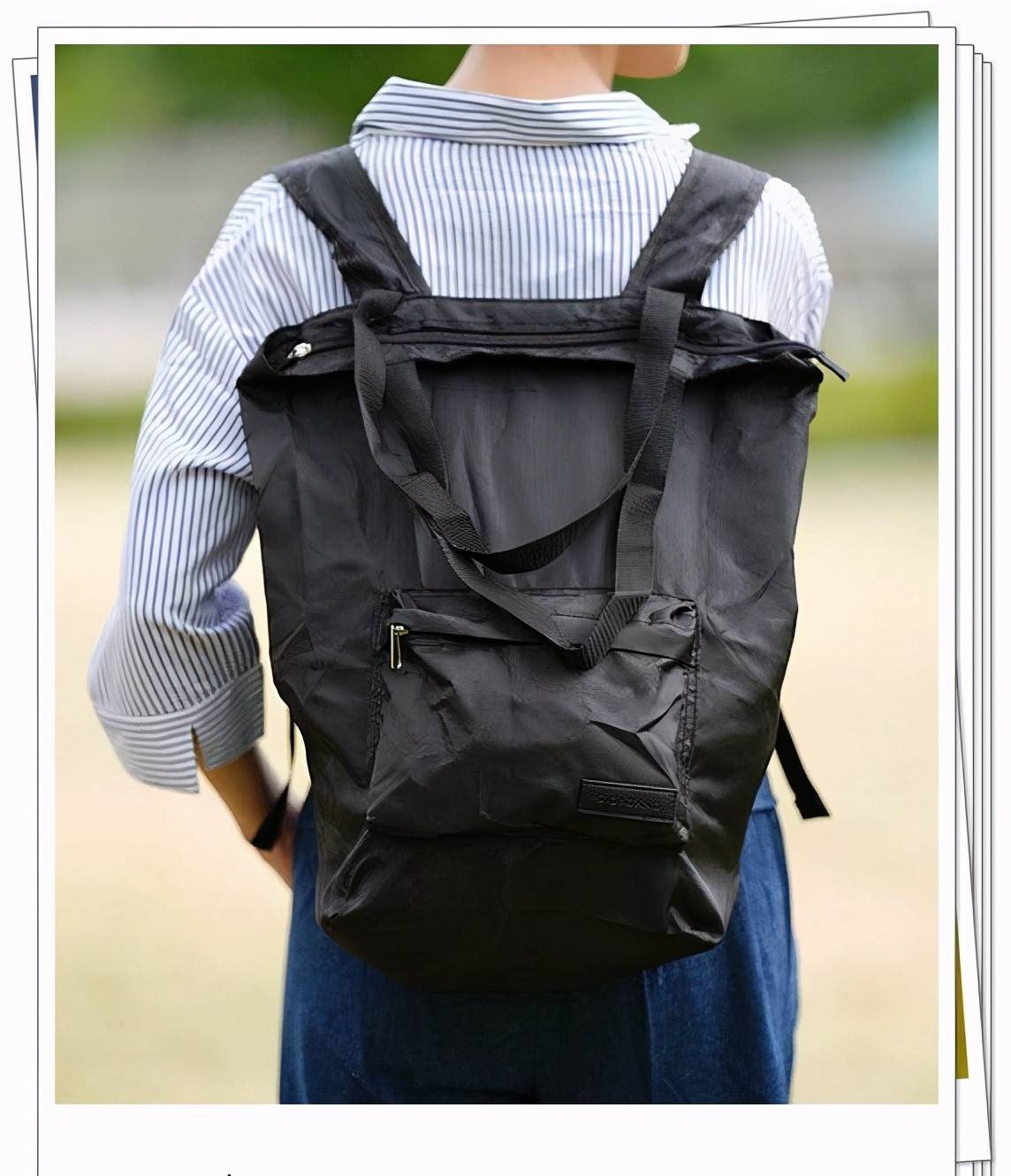 原创时尚必备之背包穿搭推荐简单实用又不失时尚气息运动休闲风