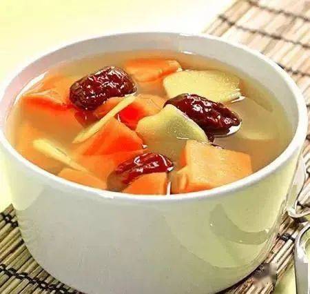 【养生四素汤】主料黄花菜:30;豆腐:30;绿豆芽:30