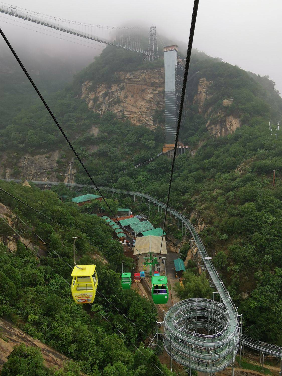 原创暑假京郊玩水好地方,清凉谷高山滑水双滑道同时开放